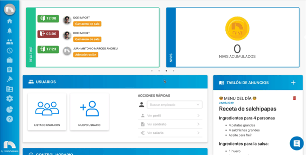 Filtrar Contenido Realtime