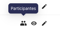 Pantalla Participantes